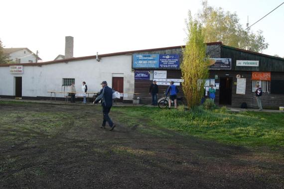 Prostor startu ped hitm.